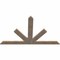 Ekena Millwork Saratoga Smooth Timber Gable Bracket, Douglas Fir, 72"W x 45"H x 1 1/2"D x 5 1/2"F, 15/12 Pitch GBW072X45X0206SAR00SDF - alternate 4